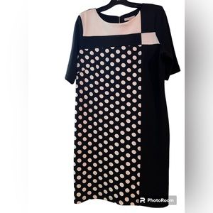 ROZ & ALI POLKA DOT DRESS